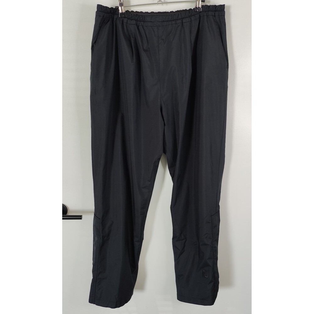 FootJoy Pants Mens Large (31x31) Black DryJoys Rain Waterproof Golf Lined